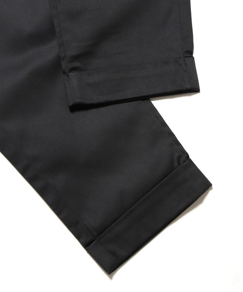 Dickies（ディッキーズ）の「Dickies/ ディッキーズ Twill Plt Chino Pants　ツイルチノパンツ（チノパンツ・メンズ・オリーブ/ダークネイビー/ブラック/ベージュ・32inch/30inch/28inch/34inch/36inch）」の10枚目の写真