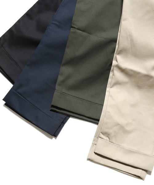 Dickies（ディッキーズ）の「Dickies/ ディッキーズ Twill Plt Chino Pants　ツイルチノパンツ（チノパンツ・メンズ・オリーブ/ダークネイビー/ブラック/ベージュ・32inch/30inch/28inch/34inch/36inch）」の13枚目の写真