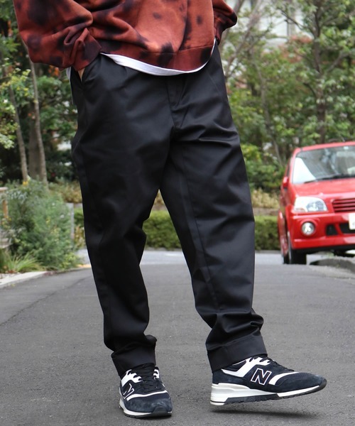 Dickies（ディッキーズ）の「Dickies/ ディッキーズ Twill Plt Chino Pants　ツイルチノパンツ（チノパンツ・メンズ・オリーブ/ダークネイビー/ブラック/ベージュ・32inch/30inch/28inch/34inch/36inch）」の17枚目の写真