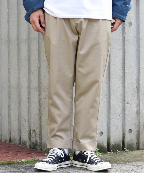 Dickies（ディッキーズ）の「Dickies/ ディッキーズ Twill Plt Chino Pants　ツイルチノパンツ（チノパンツ・メンズ・オリーブ/ダークネイビー/ブラック/ベージュ・32inch/30inch/28inch/34inch/36inch）」の20枚目の写真