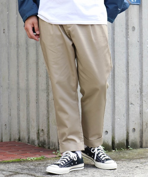 Dickies（ディッキーズ）の「Dickies/ ディッキーズ Twill Plt Chino Pants　ツイルチノパンツ（チノパンツ・メンズ・オリーブ/ダークネイビー/ブラック/ベージュ・32inch/30inch/28inch/34inch/36inch）」の19枚目の写真