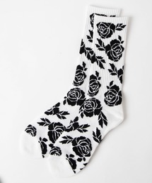 WEGO | WEGO/バラパターンレギュラーソックス(ソックス/靴下)