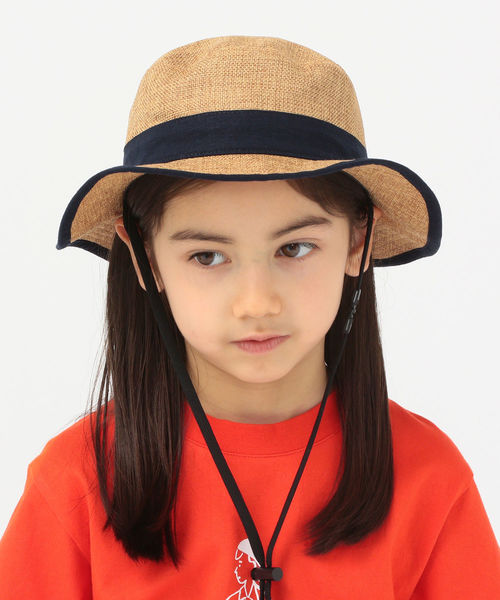 SHIPS（シップス）の「SHIPS KIDS:ハイク ハット（ハット・キッズ・ブラック/ナチュラル・MEDIUM/LARGE）」の2枚目の写真