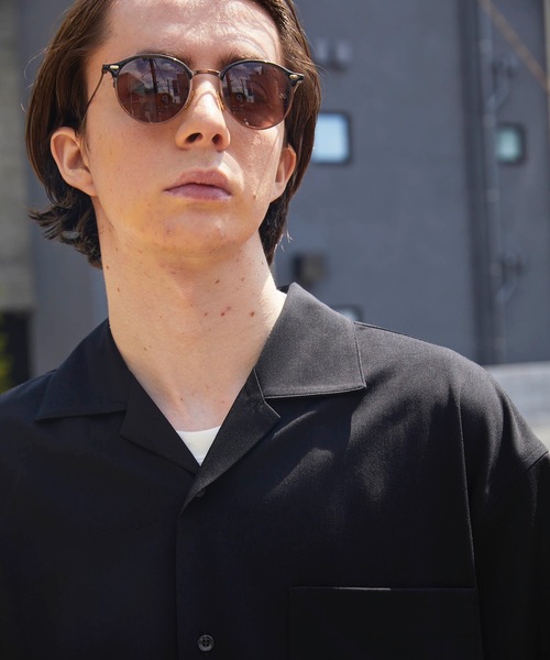 MAISON SPECIAL(メゾンスペシャル)の「《ユニセックスアイテム》トリアセコットンオーバーサイズオープンカラーカットシャツ 【MAISON SPECIAL/メゾンスペシャル】(シャツ/ブラウス・メンズ・ブラック/オレンジ/アイボリー・44/46)」の17枚目の写真