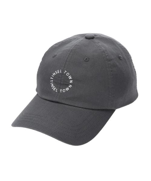 AMERICAN HOLIC（アメリカンホリック）の「サークル刺繍リネンキャップ（キャップ・レディース・チャコールグレー/ベージュ/オフホワイト・FREE）」の5枚目の写真