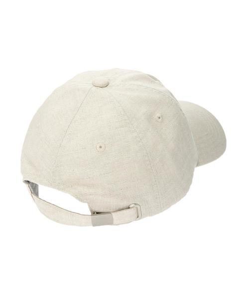 AMERICAN HOLIC（アメリカンホリック）の「サークル刺繍リネンキャップ（キャップ・レディース・チャコールグレー/ベージュ/オフホワイト・FREE）」の7枚目の写真