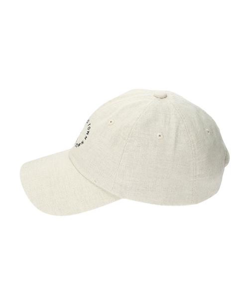 AMERICAN HOLIC（アメリカンホリック）の「サークル刺繍リネンキャップ（キャップ・レディース・チャコールグレー/ベージュ/オフホワイト・FREE）」の8枚目の写真