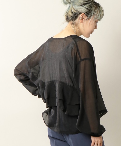 【24】DOS DIOSAS シアーバックフリルブルゾン fit=scale-down,w=1200