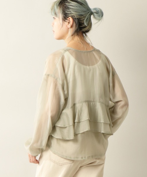 【24】DOS DIOSAS シアーバックフリルブルゾン fit=scale-down,w=1200
