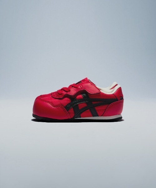 Onitsuka Tiger(オニツカタイガー)の「SERRANO KIDS / セラーノ キッズ(スニーカー・キッズ・ピンク/ホワイト×ブルー/ネイビー/レッド/クリーム/ピンク系その他/オレンジ系/グリーン系その他/パープル系その他/レッド系・15 /16/14.5/13/13.5/12)」の9枚目の写真