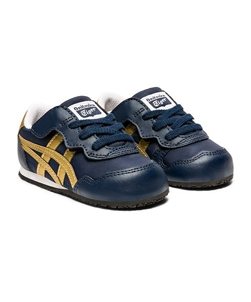 Onitsuka Tiger（オニツカタイガー）の「SERRANO KIDS / セラーノ キッズ（スニーカー・キッズ・ピンク/ホワイト×ブルー/ネイビー/レッド/クリーム/ピンク系その他/オレンジ系/グリーン系その他/パープル系その他・15 /16/14.5/13/13.5/12）」の16枚目の写真