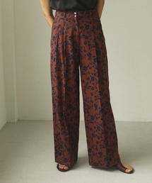 TODAYFUL | フラワーシャンタントラウザース(その他パンツ)