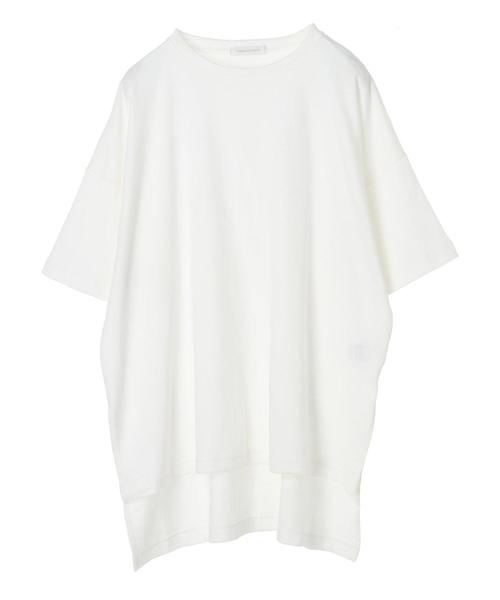 AMERICAN HOLIC(アメリカンホリック)の「サイドスリットカットチュニック1 *(Tシャツ/カットソー・レディース・その他7/グレイッシュベージュ/キャメル/オフホワイト・FREE)」の17枚目の写真