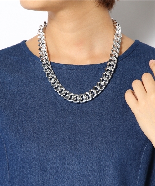 WEGO(ウィゴー)の「WEGO/チェーンネックレス(ネックレス・レディース・シルバー/ゴールド・FREE)」の5枚目の写真