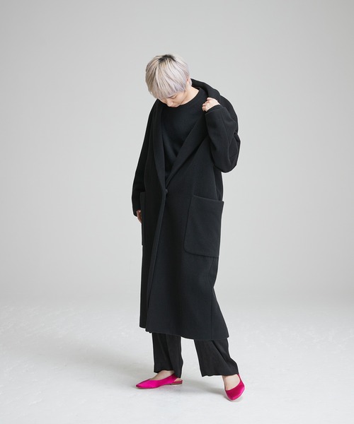 NOISE MAKER(ノイズメーカー)の「Peacock pattern Wide pants/クジャク柄ジャガード織ワイドパンツ(その他パンツ・レディース・ブラック/レッド・36/38)」の18枚目の写真