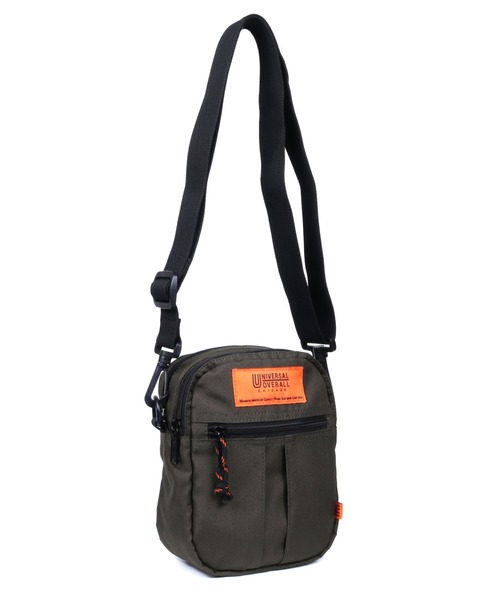 UNIVERSAL OVERALL（ユニバーサルオーバーオール）の「UNIVERSAL OVERALL-2ポケット縦型ショルダー（ショルダーバッグ・メンズ・ベージュ/ブラック/カーキ・FREE）」の5枚目の写真