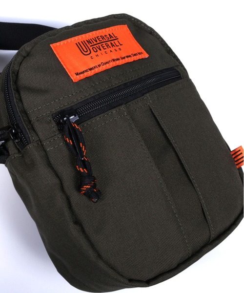 UNIVERSAL OVERALL（ユニバーサルオーバーオール）の「UNIVERSAL OVERALL-2ポケット縦型ショルダー（ショルダーバッグ・メンズ・ベージュ/ブラック/カーキ・FREE）」の10枚目の写真