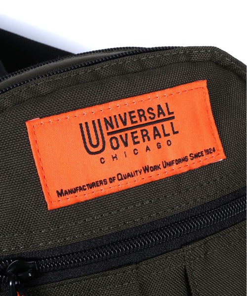 UNIVERSAL OVERALL（ユニバーサルオーバーオール）の「UNIVERSAL OVERALL-2ポケット縦型ショルダー（ショルダーバッグ・メンズ・ベージュ/ブラック/カーキ・FREE）」の8枚目の写真