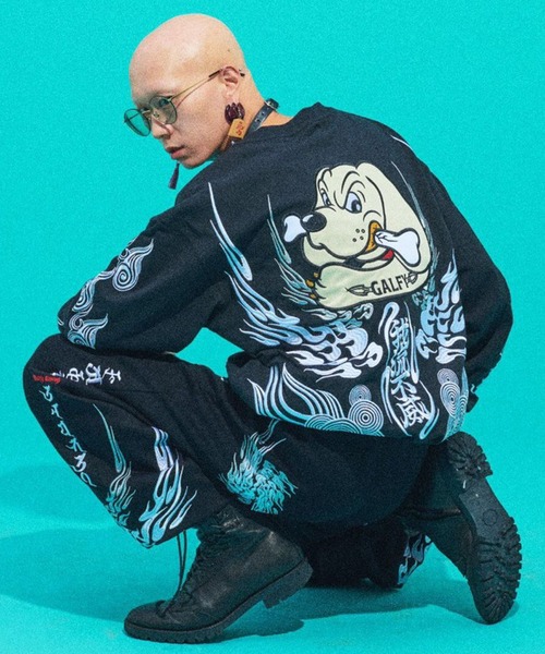 galfy ガルフィー　初代卍　黒　ブラック　XL パンツ galfy ガルフィー 初代卍 黒 ブラック XL パンツ Amazon.co.jp