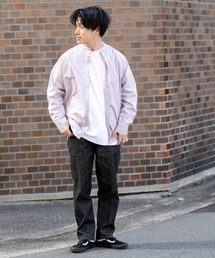 ITEMS URBANRESEARCH | コットンバンドカラーシャツ(シャツ/ブラウス)