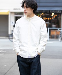 ITEMS URBANRESEARCH | コットンバンドカラーシャツ(シャツ/ブラウス)