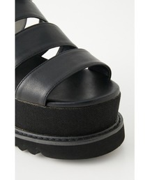 SLY（スライ）の「【LIMITED ITEM】CANVAS WEDGE SANDAL
