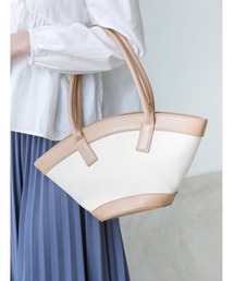 fifth | キャンバス地トライアングルハンドバッグ(ハンドバッグ)