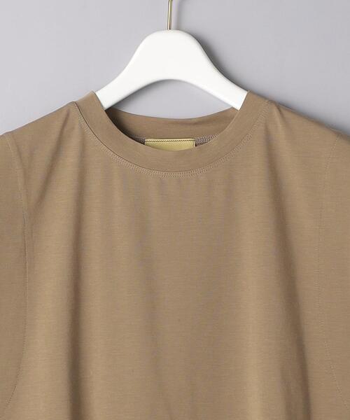 UNITED ARROWS（ユナイテッドアローズ）の「UGCC T/C ノースリーブ カットソー◆（Tシャツ/カットソー・レディース・ベージュ/ダークグレー・FREE）」の9枚目の写真