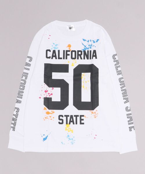 Mag.(マグ)の「【ロゴプリント】ロンT(Tシャツ/カットソー・レディース・ブラック/グレー/ホワイト・LARGE/MEDIUM)」の2枚目の写真