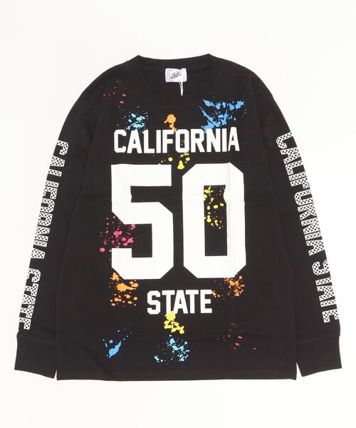 Mag.(マグ)の「【ロゴプリント】ロンT(Tシャツ/カットソー・レディース・ブラック/グレー/ホワイト・LARGE/MEDIUM)」の1枚目の写真