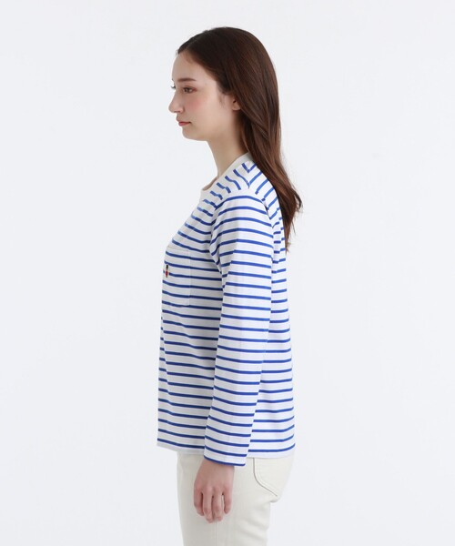 MACKINTOSH PHILOSOPHY(マッキントッシュ フィロソフィー)の「【BUCKINGHAM BEAR】クルーネックロングスリーブ(Tシャツ/カットソー・レディース・レッド/ベージュ系その他/ダークネイビー/グリーン/ネイビー・38)」の10枚目の写真