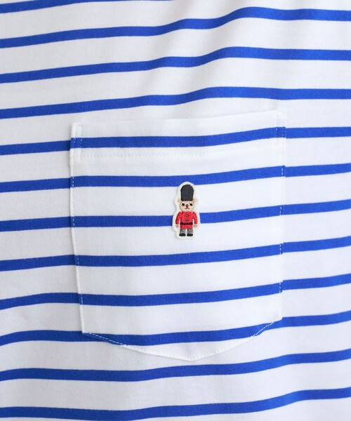 MACKINTOSH PHILOSOPHY(マッキントッシュ フィロソフィー)の「【BUCKINGHAM BEAR】クルーネックロングスリーブ(Tシャツ/カットソー・レディース・レッド/ベージュ系その他/ダークネイビー/グリーン/ネイビー・38)」の6枚目の写真