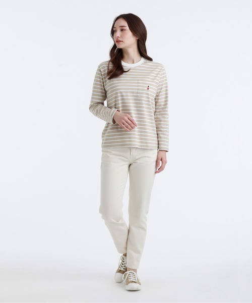 MACKINTOSH PHILOSOPHY(マッキントッシュ フィロソフィー)の「【BUCKINGHAM BEAR】クルーネックロングスリーブ(Tシャツ/カットソー・レディース・レッド/ベージュ系その他/ダークネイビー/グリーン/ネイビー・38)」の22枚目の写真