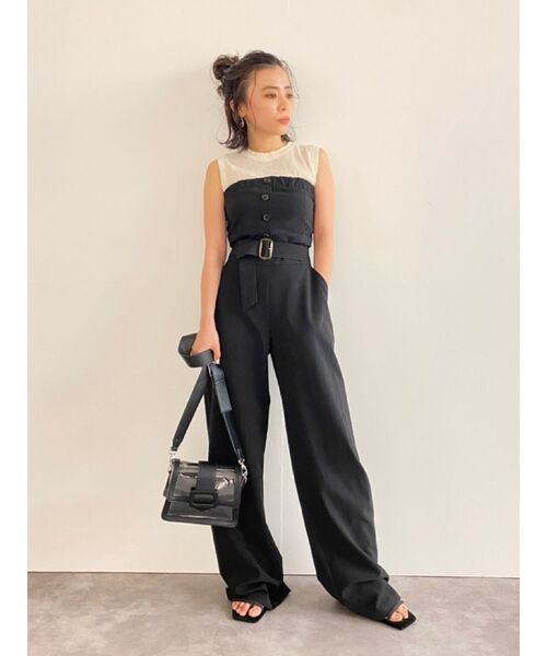 EVRIS（エヴリス）の「3WAYクリアショルダーBAG（ショルダーバッグ・レディース・アイボリー/イエロー/ブラック/ブラウン・FREE）」の5枚目の写真