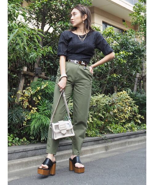 EVRIS（エヴリス）の「3WAYクリアショルダーBAG（ショルダーバッグ・レディース・アイボリー/イエロー/ブラック/ブラウン・FREE）」の15枚目の写真