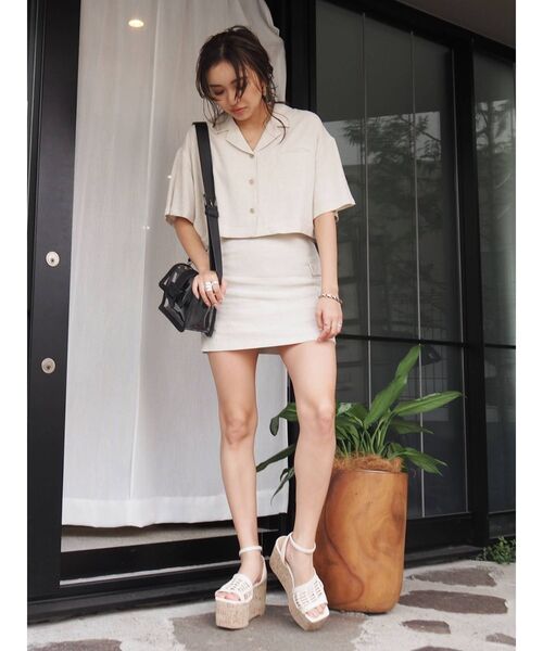 EVRIS（エヴリス）の「3WAYクリアショルダーBAG（ショルダーバッグ・レディース・アイボリー/イエロー/ブラック/ブラウン・FREE）」の20枚目の写真