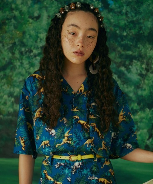 Candy Stripper（キャンディストリッパー）の「CANDY EXPLORATION シャツ（シャツ/ブラウス・レディース・ブラック/ブルー・2）」の13枚目の写真