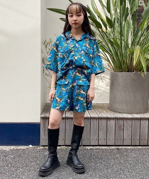 Candy Stripper（キャンディストリッパー）の「CANDY EXPLORATION シャツ（シャツ/ブラウス・レディース・ブラック/ブルー・2）」の14枚目の写真