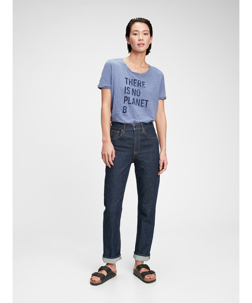GAP（ギャップ）の「ジェネレーション・グッド  グラフィック Tシャツ（Tシャツ/カットソー・レディース・ライトブルー/ナチュラル/ホワイト/グリーン・XS/S/M/L/XL/XXS）」の6枚目の写真