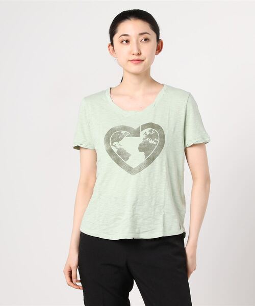 GAP（ギャップ）の「ジェネレーション・グッド  グラフィック Tシャツ（Tシャツ/カットソー・レディース・ライトブルー/ナチュラル/ホワイト/グリーン・XS/S/M/L/XL/XXS）」の11枚目の写真