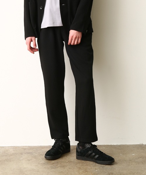 JUNRED（ジュンレッド）の「ウェーブワッフルイージーテーパードパンツ（その他パンツ・メンズ・ブラック/ネイビー・LL/M/L）」の15枚目の写真