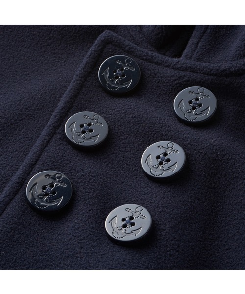 MIKI HOUSE（ミキハウス）の「ベビーマント（ポンチョ・キッズ・ベージュ/ネイビー/レッド・フリー(70-90cm)）」の12枚目の写真