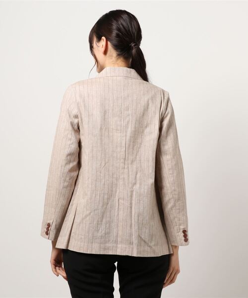 Te chichi（テチチ）の「麻混テーラードジャケット（テーラード