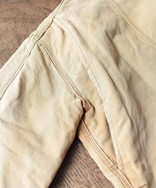 Carhartt（カーハート）の「【ヴィンテージ古着】Carhartt/カーハート ダック ミシガンチョアコート（カバーオール・メンズ・ベージュ・38）」の4枚目の写真