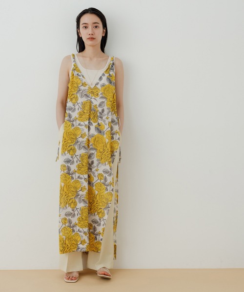 GANNI（ガニー）の「【GANNI】Vネックコットンワンピース