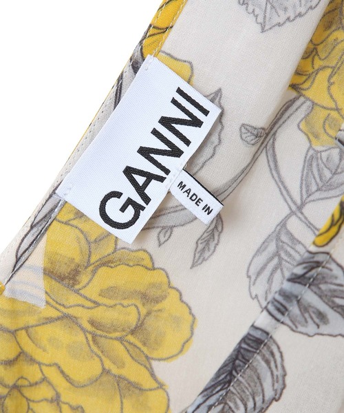 GANNI（ガニー）の「【GANNI】Vネックコットンワンピース