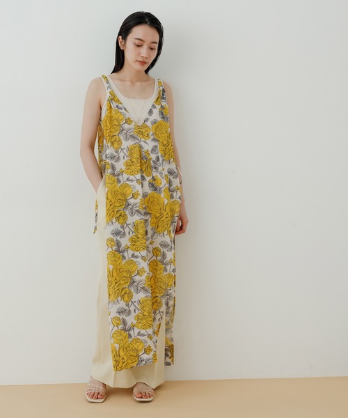 GANNI（ガニー）の「【GANNI】Vネックコットンワンピース