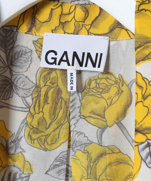 GANNI（ガニー）の「【GANNI】Vネックコットンワンピース
