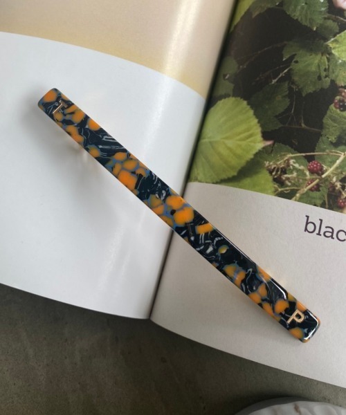 THEATRE PRODUCTS(シアタープロダクツ)の「STICK BALLETTA(バレッタ/ヘアクリップ・レディース・ブルー/ピンク/ブラック/オレンジ・FREE)」の5枚目の写真