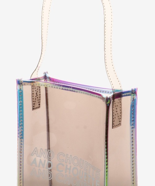 & chouette（アンドシュエット）の「PVCミニマルショルダーバッグ（ショルダーバッグ・レディース・ラベンダー/グレー/その他1・FREE）」の14枚目の写真